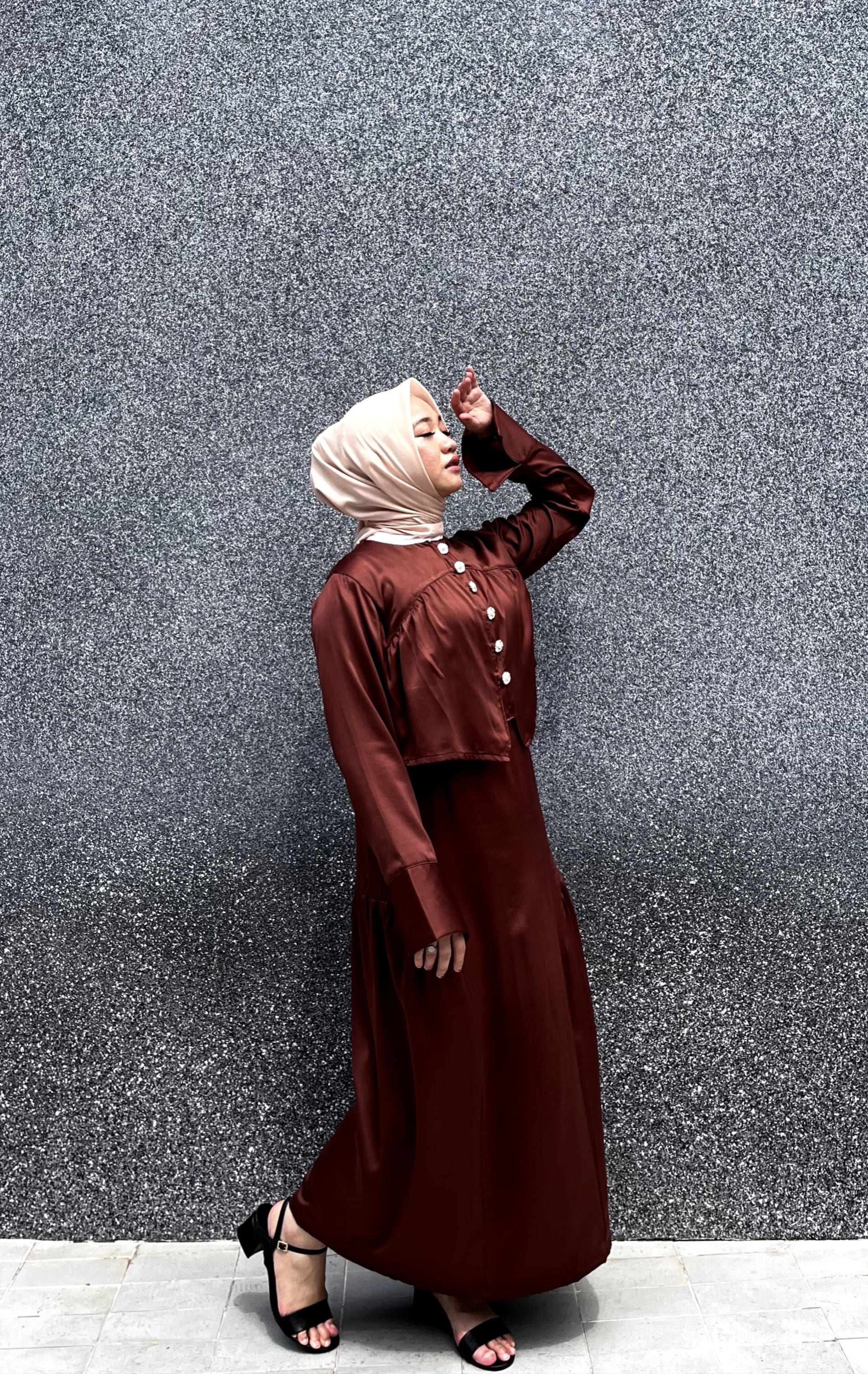 Earth Amara Satin Set