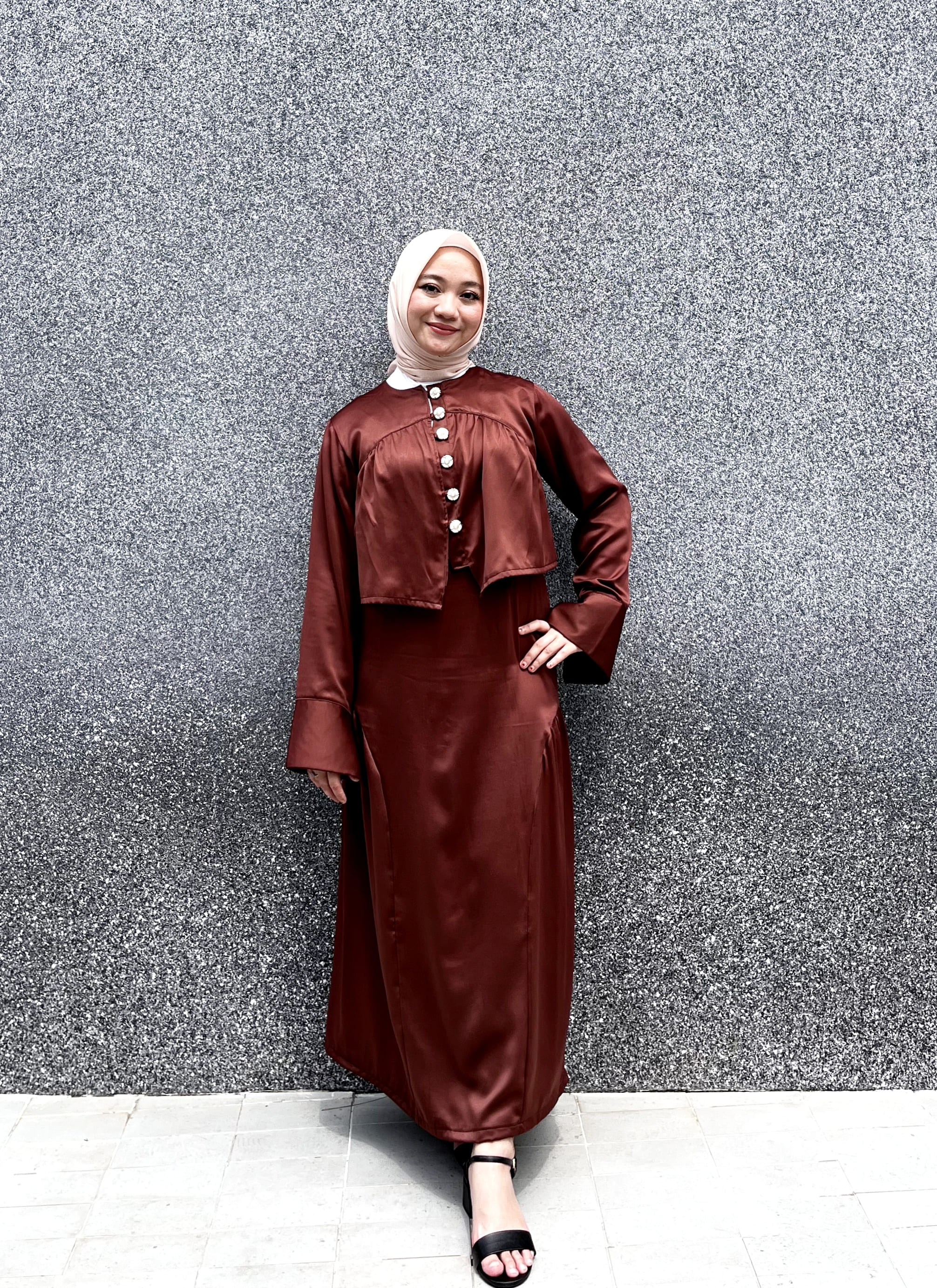 Earth Amara Satin Set
