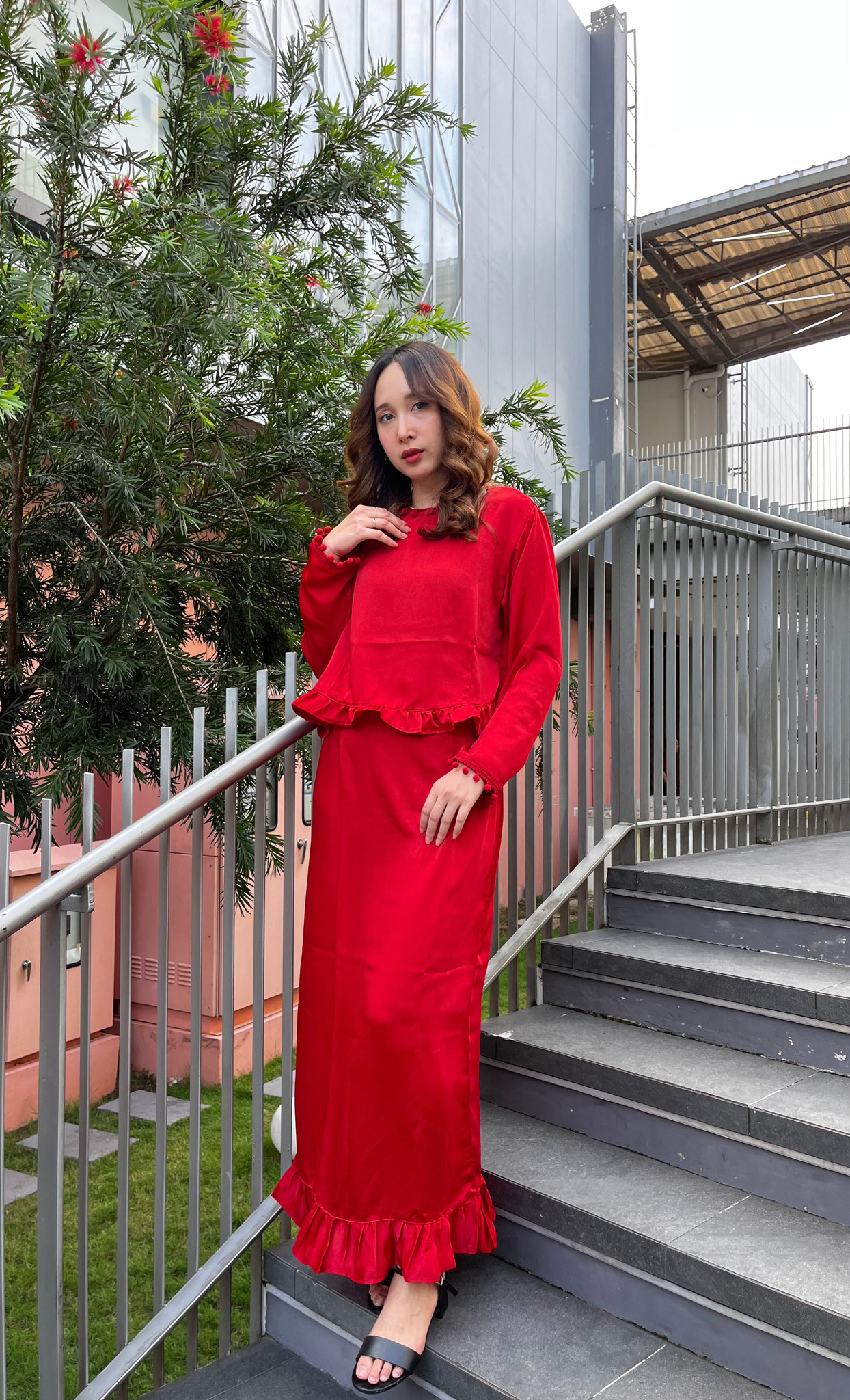 Anya Silk Set