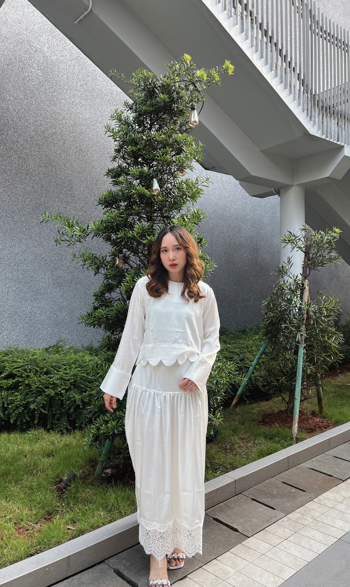 Clara Lace Silk Set